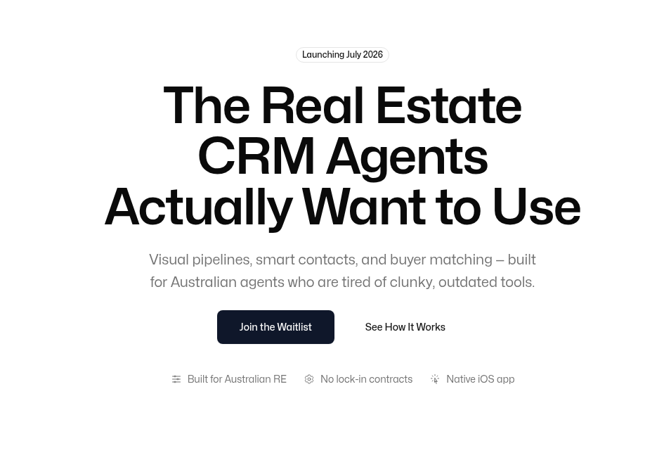 Haven CRM Landing