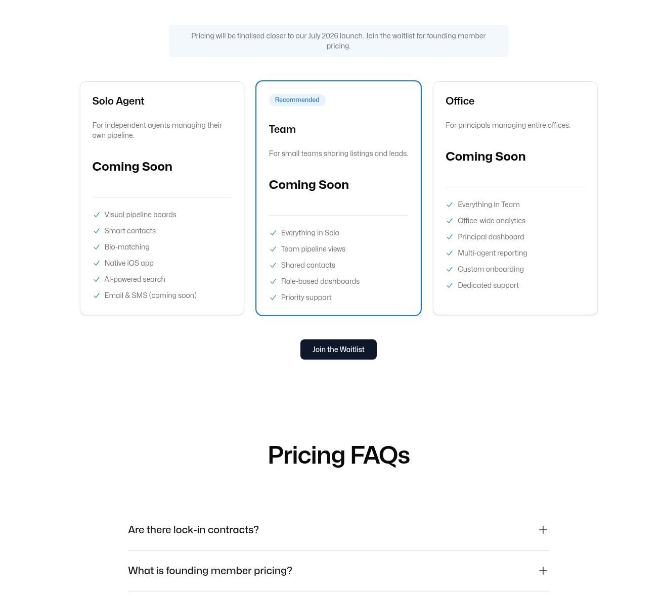 Haven Pricing